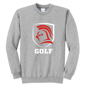 NS Golf Unisex Core Fleece Crewneck Sweatshirt-Athletic Heather