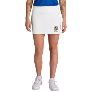 NS Golf Sport Tek Ladies Repeat Skort-White
