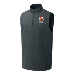 NS Golf Sport-Tek Repeat 1/2-Zip Vest Men-Iron Grey