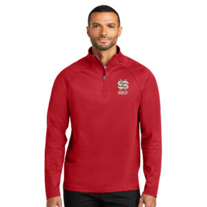 NS Golf Port Authority C-FREE Cypress 1/4-Zip pullover Men-Rich Red