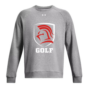 NS Golf Under Armour UA Rival Fleece Crewneck Sweatshirt-Castlerock (S, M, XL, 2x, 3x)