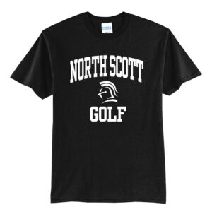 NS Golf Unisex Short Sleeve Tee-Black