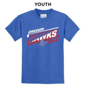 Oregon Golf Youth Short Sleeve T Shirt – royal