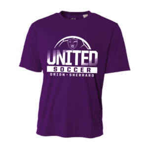 Orion Soccer Adult Cooling Performance Tshirt -Purple