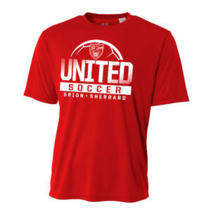 Orion Soccer Adult Cooling Performance Tshirt-Scarlet