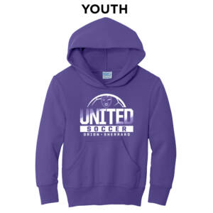 Orion Soccer Youth Hooded Sweatshirt-Purple