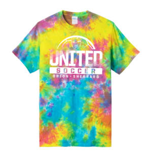 Orion Soccer Unisex Crystal Tie Dye Tee-Jewel Green