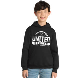 Orion Soccer YOUTH Fleece Hooded Sweatshirt-Black