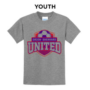 Orion Soccer  Youth Short Sleeve T Shirt – AthleticHeatherGrey