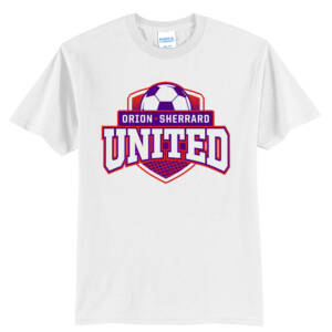 Orion Soccer Unisex Short Sleeve Tee-White