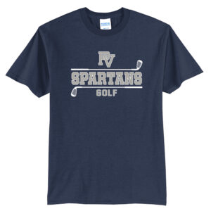 PV Golf Unisex Short Sleeve T- Navy