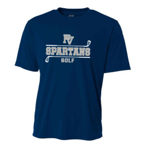 PV Golf Adult Cooling Performance Tshirt – Navy