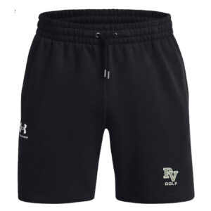 PV Golf Under Armour UA ICON 7.5″ Fleece Shorts -Black