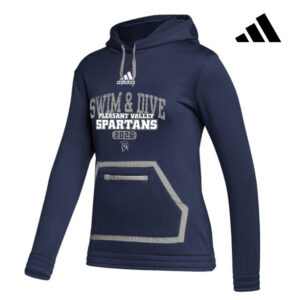 PV Girls Swim adidas Women’s Team Issue Pullover Hoodie Team Navy (S, M)