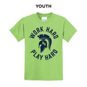 PV JR Wellness Youth Short Sleeve Tee- Lime