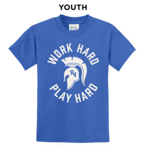 PV JR Wellness Youth Short Sleeve Tee – royal