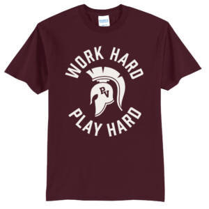 PV JR Wellness Unisex Short Sleeve Tee- AthleticMaroon