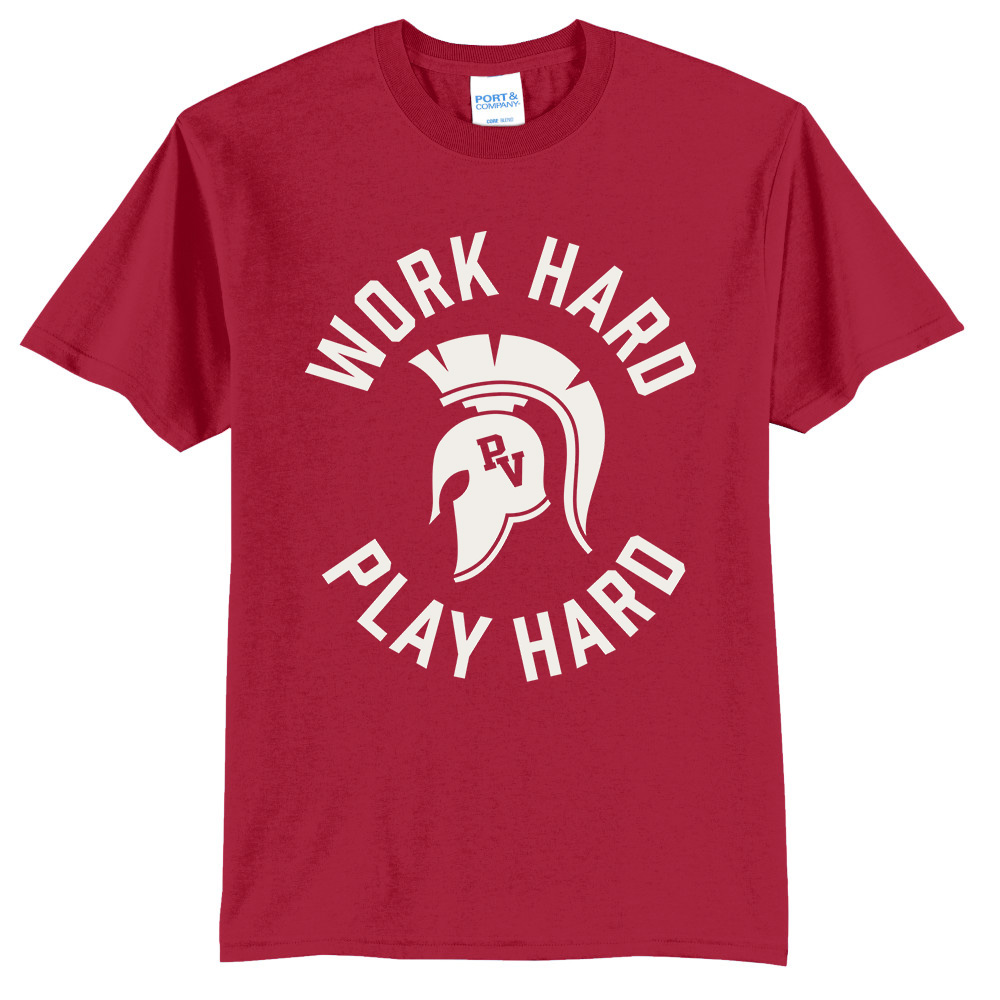PV JR Wellness Unisex Short Sleeve Tee - RED