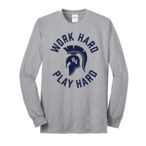 PV JR Wellness Unisex Long Sleeve Core Blend T Shirt – Ash