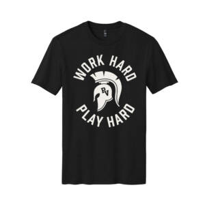 PV JR Wellness Unisex District Perfect Blend CVC Tee – Black