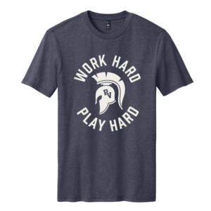 PV JR Wellness Unisex District Perfect Blend CVC Tee – HeatheredNavy