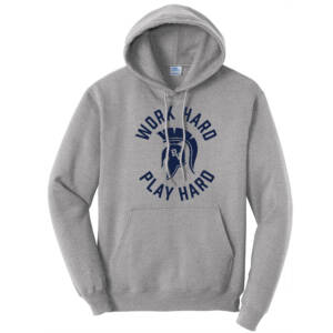 PV JR Wellness Unisex Classic Core weight Cozy Pullover Hooded Sweatshirt – AthleticHeatherGrey