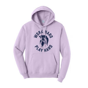 PV JR Wellness Unisex Classic Core weight Cozy Pullover Hooded Sweatshirt – Lavender