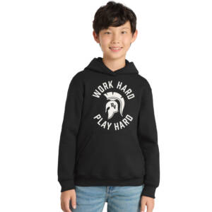 PV JR Wellness Youth Hooded Sweatshirt – JetBlack