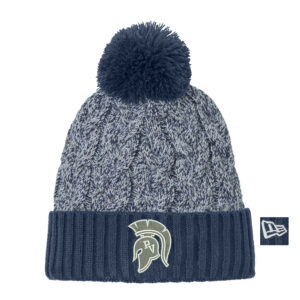 PV JR Football New Era Marled Knit Pom Beanie – Navy
