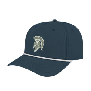 PV JR Football Cap America Athletic Rope Cap-Navy/White