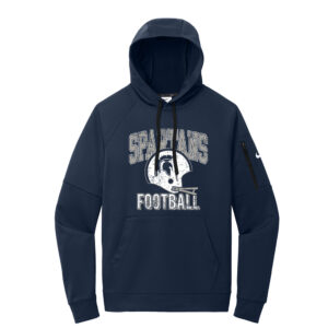 PV JR Football Nike Therma-FIT Pocket Pullover Fleece Hoodie Men-Navy