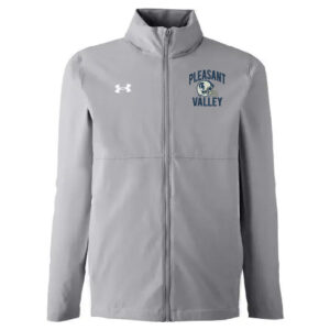 PV JR Football Under Armour UA Rival Stretch Woven Men’s Full Zip – Mod Grey