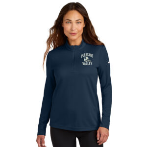 PV JR Football Nike Women’s Essential 1/2 Zip Cover Up – Navy