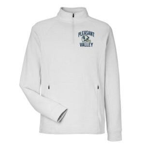 PV JR Football North End Men’s Rhythm Waffle Quarter Zip Pullover- Platinum