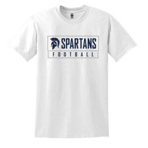 PV JR Football Unisex Short Sleeve Tee – White