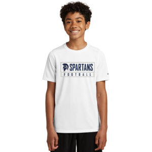 PV JR Football Nike Youth Swoosh Sleeve rLegend Tee-White