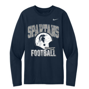 PV JR Football Nike Team rLegend Long Sleeve Tee – Navy