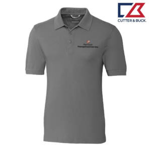 Plymouth Management Cutter Buck Advantage Epic Confidence Recycled Tri-Blend Pique Mens Polo-Elemental Grey