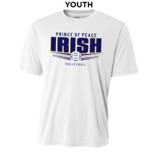 POP YOUTH Cooling Performance Tshirt-White