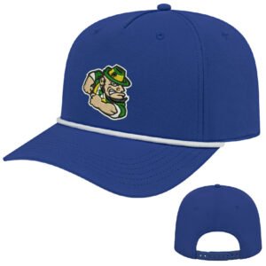 POP ICON performance rope golf cap-Royal/White