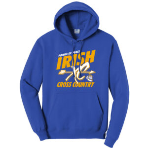 POP Unisex Fleece Hooded Sweatshirt-Royal