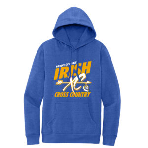 POP Rah-Rah District Unisex V.I.T. Fleece Hoodie-Royal Frost