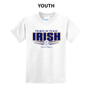 POP Youth Short Sleeve Tee-White