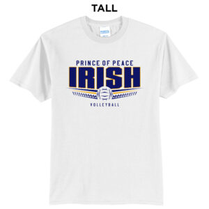 POP Tall Short Sleeve Tee-White
