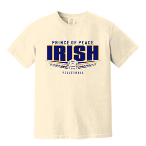 POP Comfort Colors Pigment Dyed Short Sleeve Shirt Unisex- Ivory