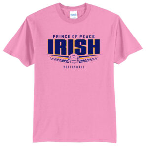 POP Unisex Short Sleeve Tee-Candy Pink