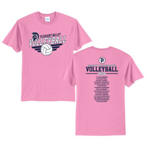 PV Volleyball Unisex Short Sleeve T Shirt – CandyPink
