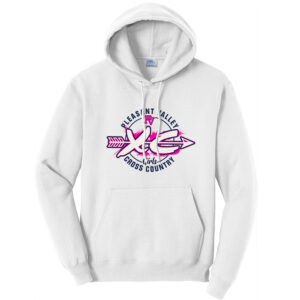PV Girls CC Unisex Fleece Hooded Sweatshirt-White
