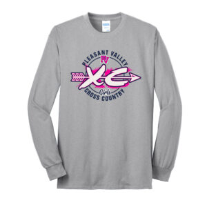 PV Girls CC Unisex Cotton Long Sleeve Core Blend T Shirt – Ash