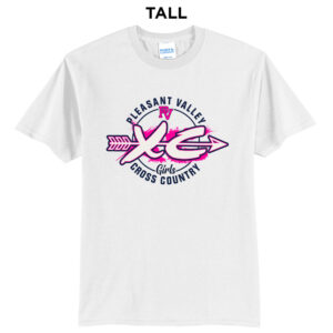 PV Girls CC  Tall Core Blend T Shirts – White